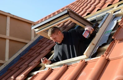 Pose de fenêtres de toit Velux à Hohrod